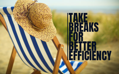 Take Breaks for Better Efficiency