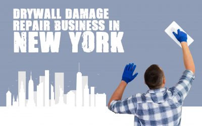 Drywall damage repair business in network