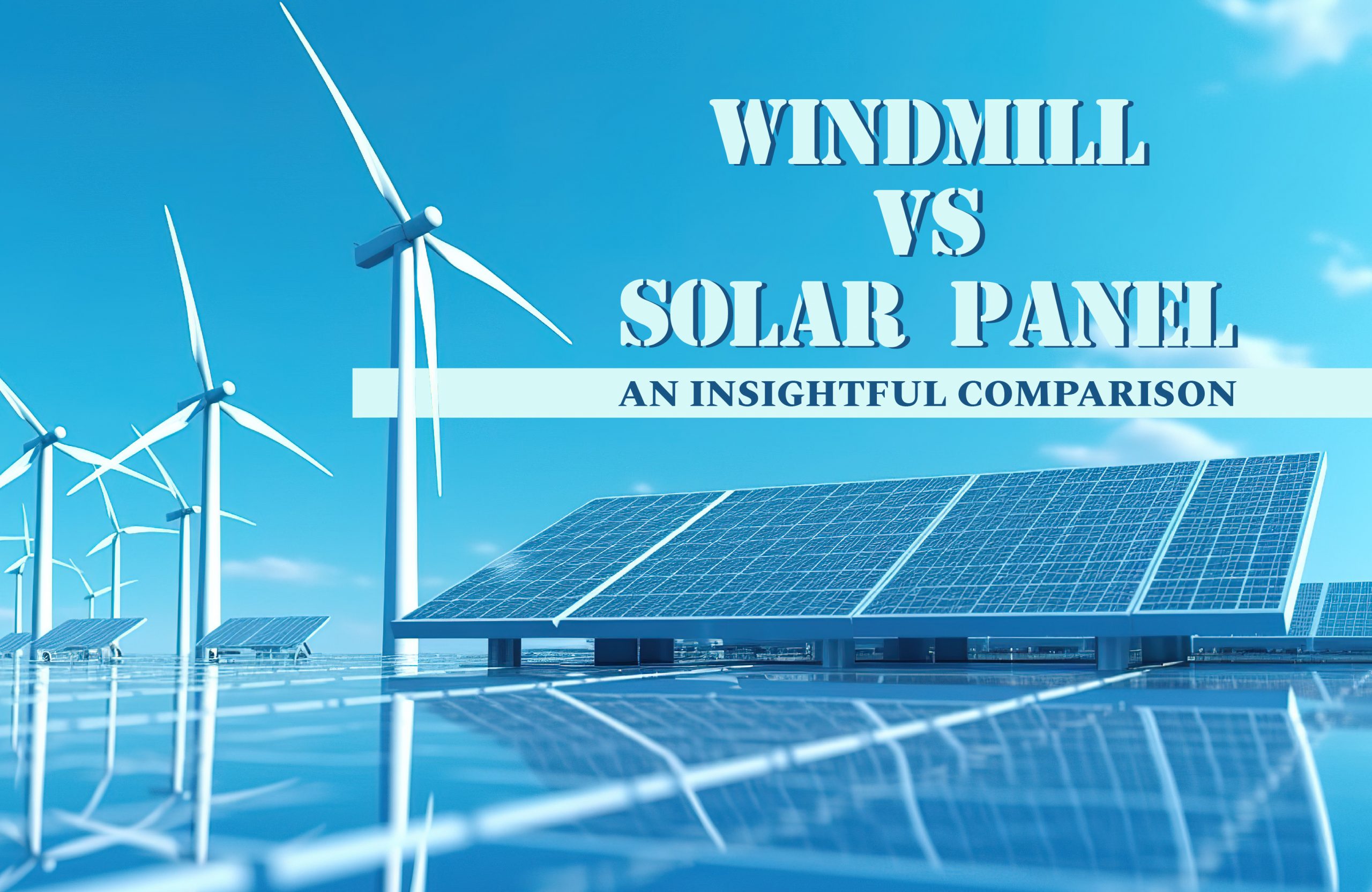 Windmill vs. Solar Panels: An Insightful Comparison