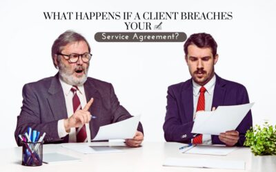 What Happens If a Client Breaches Your Service Agreement?