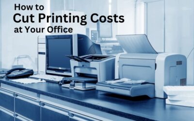 How to Cut Printing Costs at Your Office