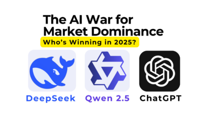 ChatGPT vs DeepSeek vs Qwen The AI War for Market Dominance – Who’s Winning in 2025