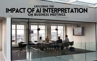 Exploring the Impact of AI Interpretation on Business Meetings