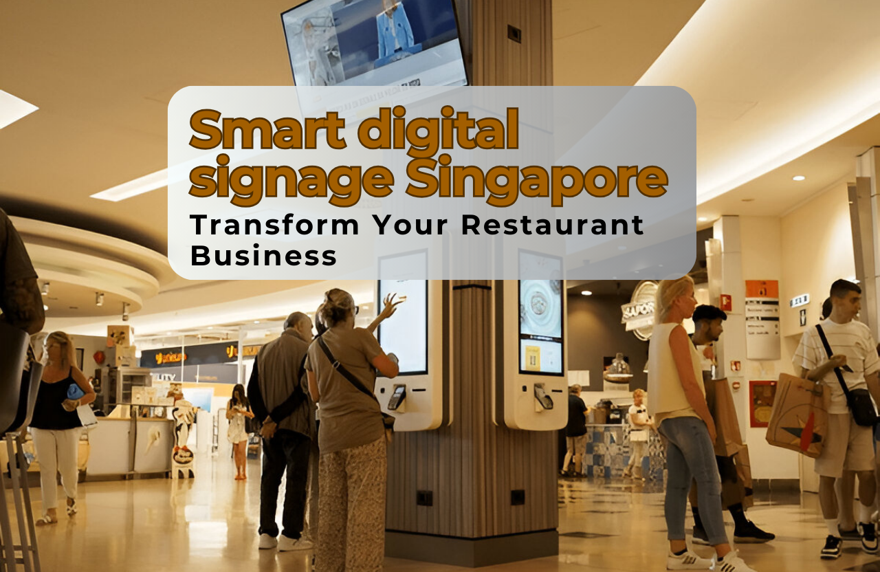 Transform Your Restaurant Business with Smart Digital Signage in Singapore