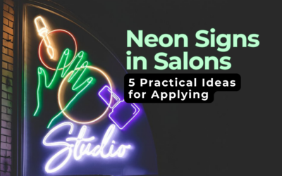 5 Practical Ideas for Applying Neon Signs in Salons