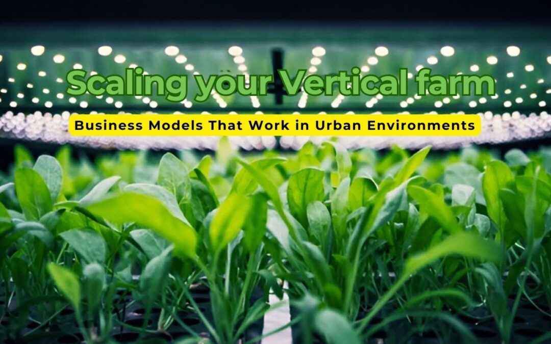 Scaling Your Vertical Farm: Business Models That Work in Urban Environments