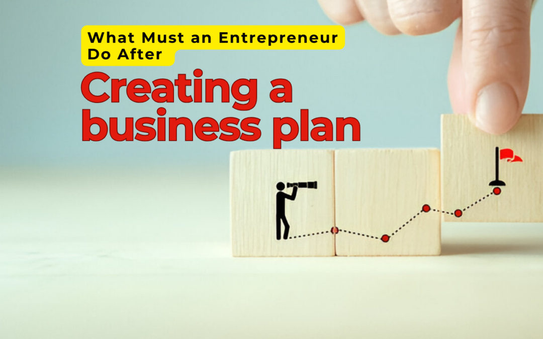 What Must an Entrepreneur Do After Creating a Business Plan?